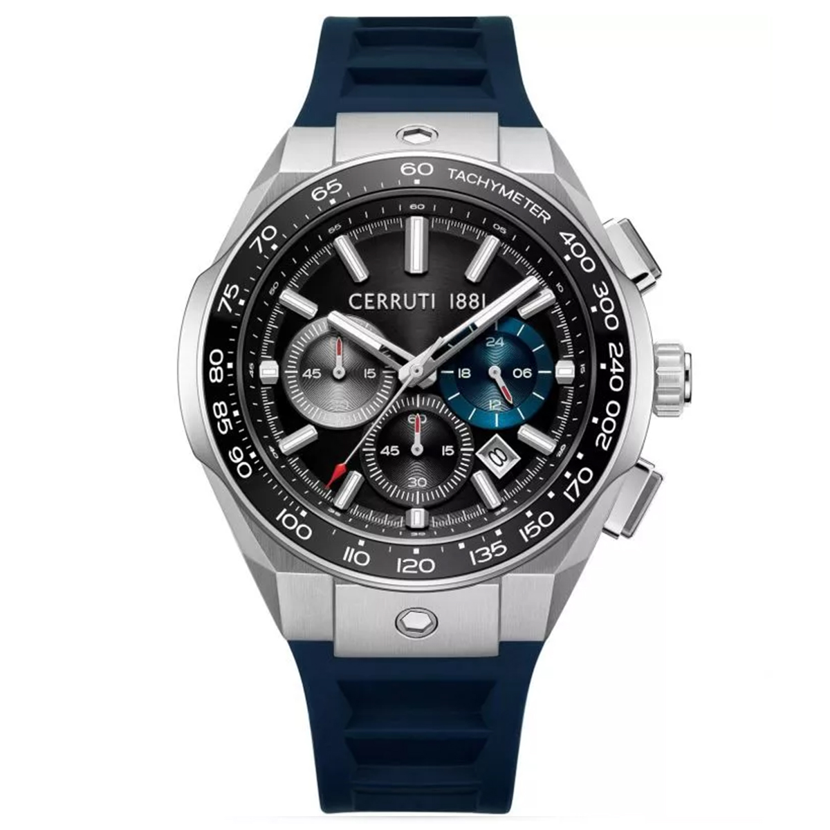 MONTRE CERRUTI HOMME M.FONCTION SILICONE